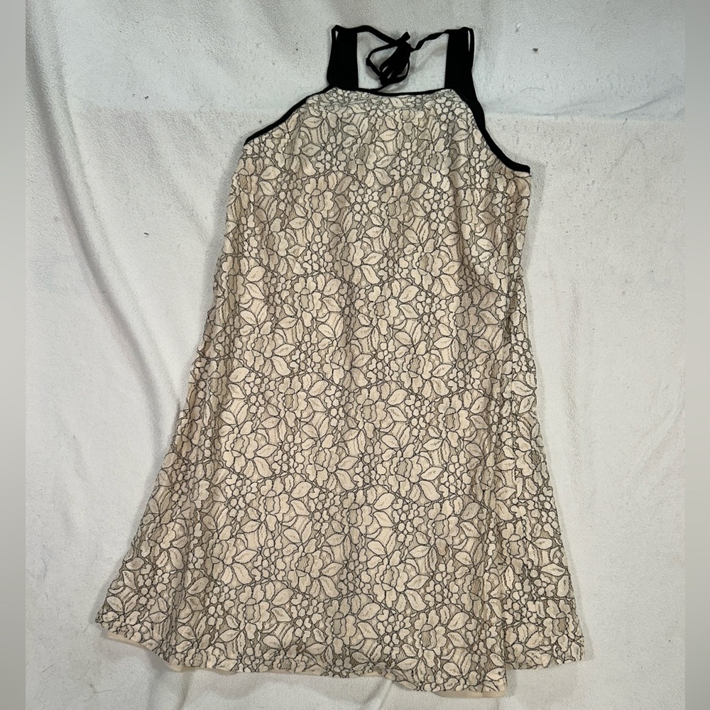 Ya Los Angeles Women’s Cream Party Dress Lace Lined Size M